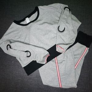 Splendid Sweatshirt with matching Joggers Women Size L